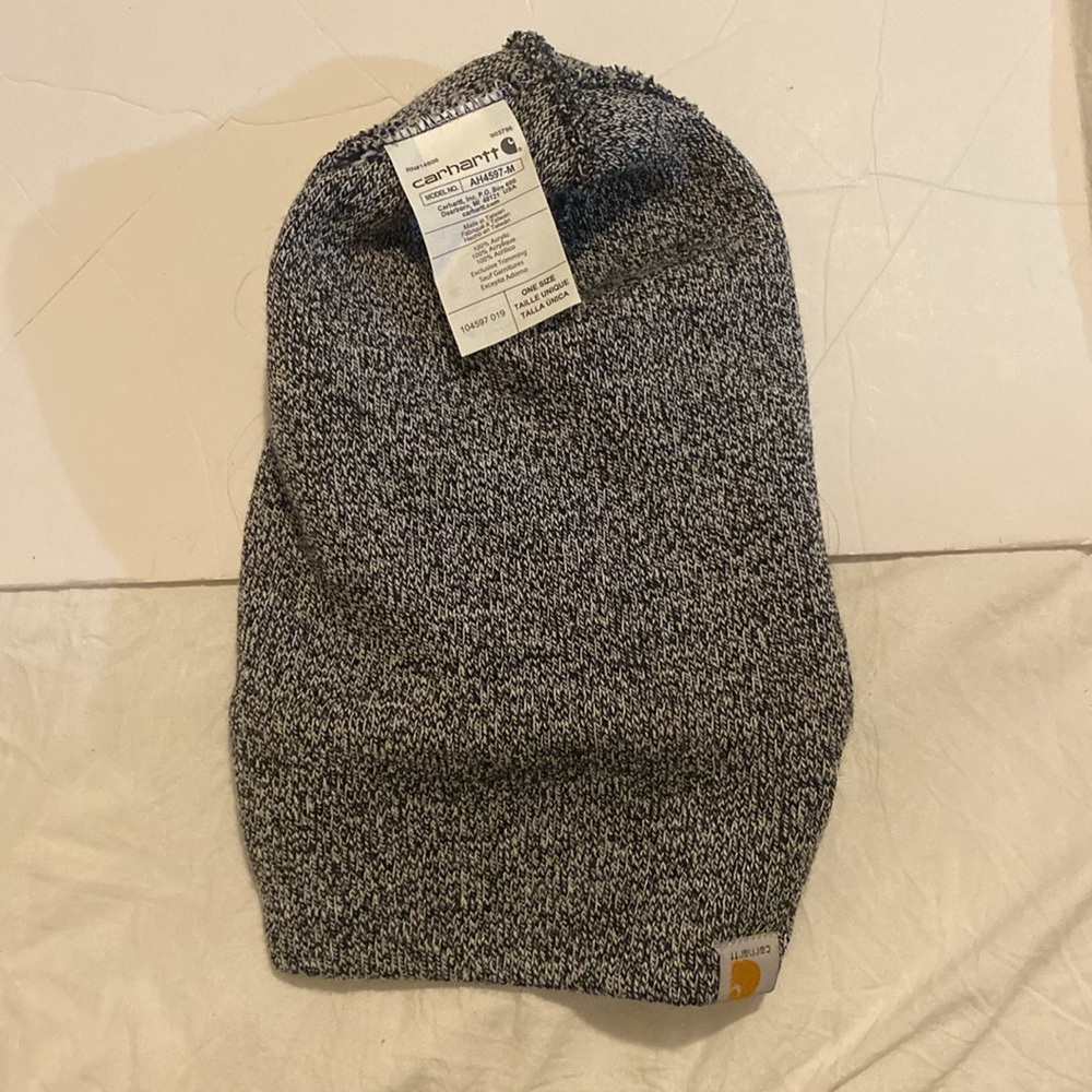 Eco fish research branded carhartt toque NWOT - Picture 3 of 4